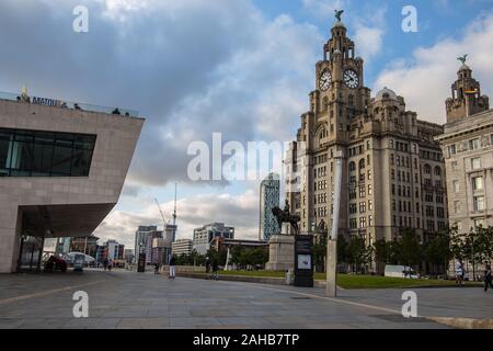 Liverpool City fotografia Luglio 2019 Foto Stock