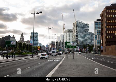 Liverpool City fotografia Luglio 2019 Foto Stock