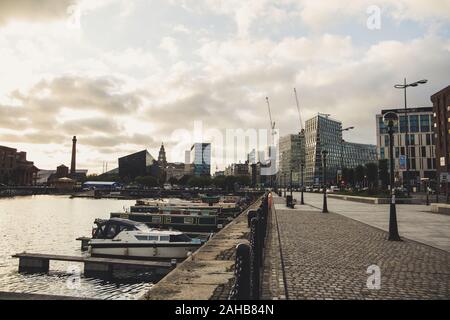 Liverpool City fotografia Luglio 2019 Foto Stock