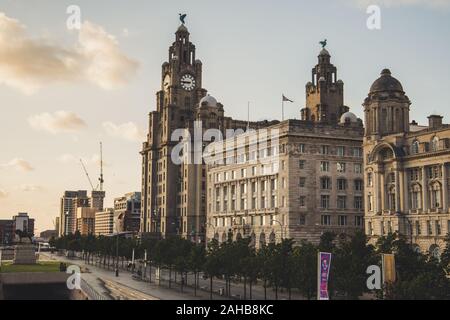 Liverpool City fotografia Luglio 2019 Foto Stock