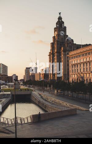 Liverpool City fotografia Luglio 2019 Foto Stock