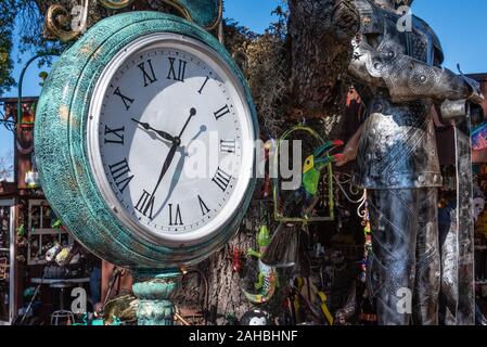 Barberville cantiere stradale arte Emporium in Pierson, Florida. (USA) Foto Stock