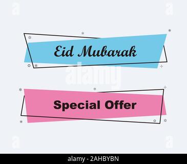 Raccolta di sconto Vendita banner in stile, emblemi, Etichette, Etichette nastro. Design piatto grande vendita, prezzo speciale, stagione e banner illustrazione vettoriale Illustrazione Vettoriale