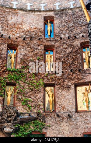 Figueres, Spagna - 5 Agosto 2017: interno il Museo Teatrale Salvador Dali a Figueres, Spagna Foto Stock