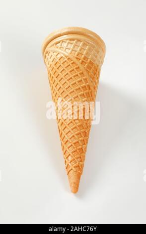 Vuoto stile di wafer cono gelato Foto Stock