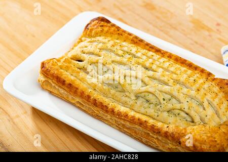 Salmone Tradizionale in pasta sfoglia Foto Stock