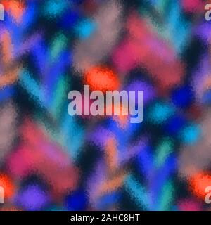 Ombre brillanti e saturi pop al neon modello sfocato Illustrazione Vettoriale