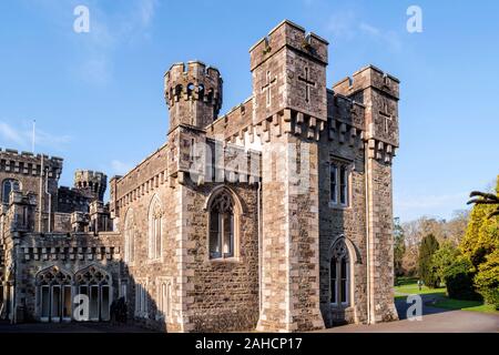 Bene conservati Johnstown Castle, nella contea di Wexford, Irlanda. Foto Stock