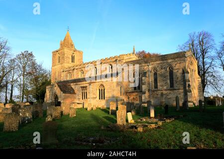 St Andrews chiesa, Hambleton Village, vicino a Oakham, Rutland County, England, Regno Unito Foto Stock