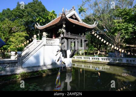 Pagoda su un pilastro, Hanoi Foto Stock