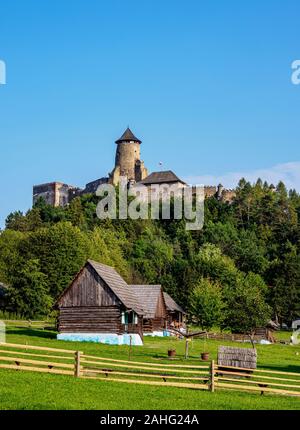 Open Air Museum a Stara Lubovna, Regione di Presov, Slovacchia Foto Stock