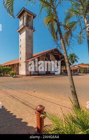 San Ignacio de Velasco, Missione dei Gesuiti, Dipartimento Santa Cruz, Lowlands Orientali, Bolivia, America Latina Foto Stock