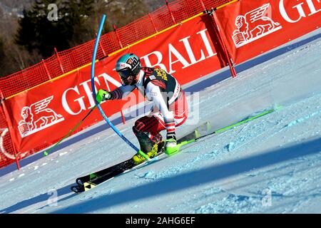 Bormio, Italia. 29 Dic, 2019. Combinate gli uomini, Sci a Bormio, Italia, Dicembre 29 2019 Credit: Indipendente Agenzia fotografica/Alamy Live News Foto Stock