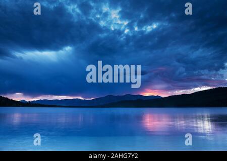 Il lago di Alturas, Idaho, Stati Uniti d'America Foto Stock