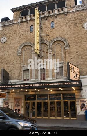 'Slave giocare' è pubblicizzato presso il Golden Theatre, NYC. Stati Uniti d'America Foto Stock