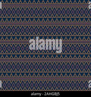 Batak etnica pattern seamless ulos motif Illustrazione Vettoriale