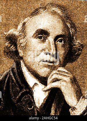 Un inizio di stampa ritratto di John Hunter , rinomato British (scozzese) scienziato e chirurgo (1728-1793). Nonostante le affermazioni che egli ha acquistato i corpi da ladri di corpo per dissecare per la ricerca medica (compresa quella del gigante Charles Byrne), egli è considerato uno dei più illustri scienziati e chirurghi del suo giorno. Una volta ha lavorato con il dentista James Spence pionieristico di trapianti di dente e nel 1764 impostare la propria scuola di anatomia a Londra. Egli possedeva anche il suo piccolo zoo privato dove e è pensato da alcuni di essere la fonte di ispirazione per il personaggio letterario Dottor Dolittle . Foto Stock