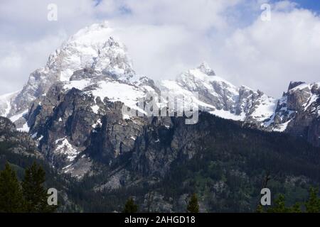 Il Parco Nazionale del Grand Teton, Wyoming negli Stati Uniti Foto Stock