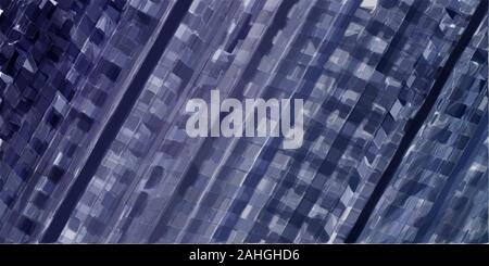 Tecnologia astratta strisce con carta da parati di ardesia scura, blu scuro grigio ardesia e grigio ardesia chiaro colori. Foto Stock