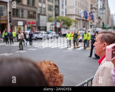 New York polacco parata del patrimonio Foto Stock