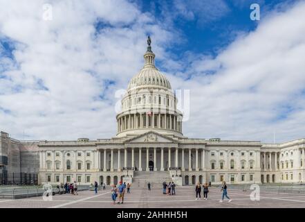 Washington DC, Distretto di Columbia [ degli Stati Uniti Stati Uniti Campidoglio, architettura dettaglio ] Foto Stock