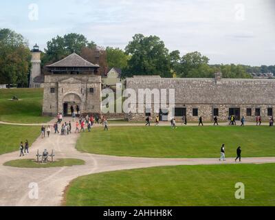 Fort Niagara, nello Stato di New York, Stati Uniti d'America : [ stato parco e museo storico sito, britannica e francese fortificazione ] Foto Stock