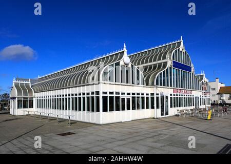 Il punto orientale Pavilion, Lowestoft città, contea di Suffolk, Inghilterra Foto Stock