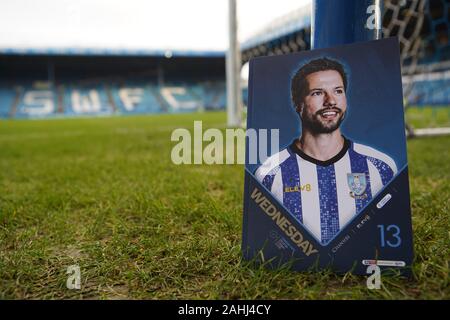 Il 29 dicembre 2019, Hillsborough, Sheffield, Inghilterra; Sky scommessa campionato, Sheffield Mercoledì v Cardiff City : odierna corrisponde al programma Credito: Kurt Fairhurst/news immagini Foto Stock