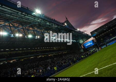 Il 29 dicembre 2019, Hillsborough, Sheffield, Inghilterra; Sky scommessa campionato, Sheffield Mercoledì v Cardiff City : i tramonti sul credito Hillsborough: Kurt Fairhurst/news immagini Foto Stock