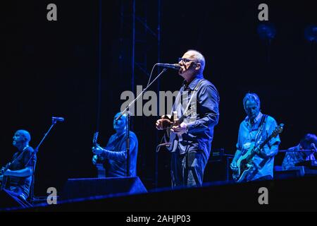Verona, Italia. 22 Luglio, 2019. Mark Knopfler durante una serata con Mark Knopfler all'Arena di Verona in Verona, Italia, Luglio 22 2019 Credit: Indipendente Agenzia fotografica/Alamy Live News Foto Stock