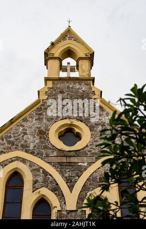 Galle, Sri Lanka. 2019 Nov 19 : Chiesa cattolica in Forte Galle nella baia di Galle sulla costa sud-ovest dello Sri Lanka. Foto Stock