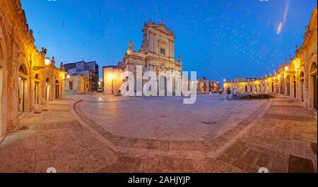 La Basilica di Santa Maria Maggiore a Ispica, Sicilia, Italia Foto Stock