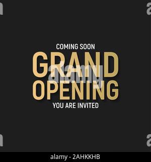 Inaugurazione del concetto. Illustrazione Vettoriale Illustrazione Vettoriale