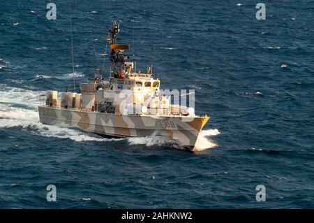 KNM Geir una classe Hauk missile torpediniera della Marina Militare norvegese Foto Stock