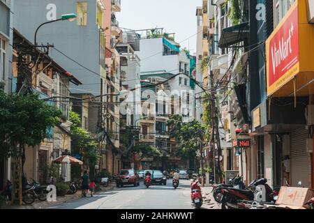 Appartamento Residenziale isolati sulla periferia della città vecchia di Hanoi e il Vietnam Foto Stock