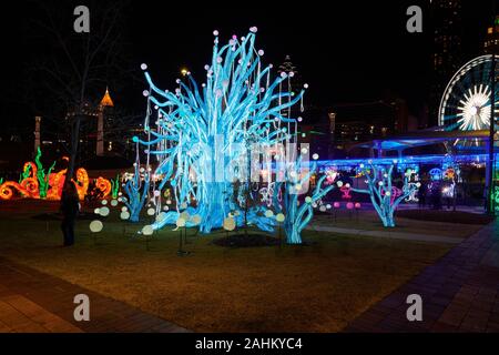 Atlanta Lanterna cinese Festival 2019 Foto Stock