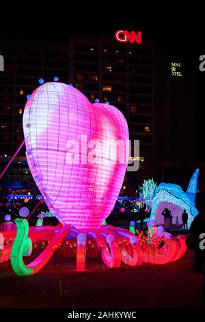 Atlanta Lanterna cinese Festival 2019 Foto Stock