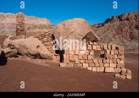 Blanche Russell Rock House in Arizona Foto Stock