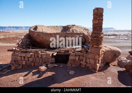 Blanche Russell Rock House in Arizona Foto Stock