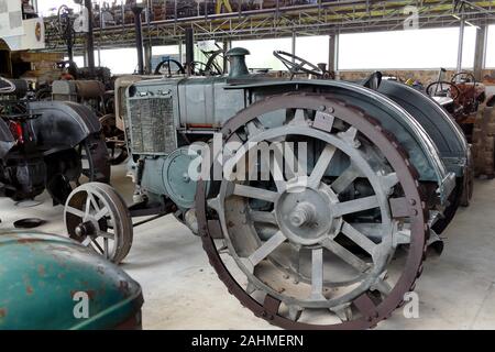 Trattore Case modello "motore trasversale'prodotta nel 1927 Foto Stock