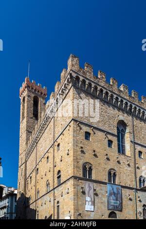 Firenze, Italia - Giugno 5, 2019 : Il Bargello, noto anche come il Palazzo del Bargello, Museo Nazionale del Bargello o Palazzo del Popolo (Palazzo di Foto Stock