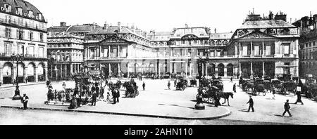 Place du Palais Royal, Paris, Francia, primi 1900s Foto Stock