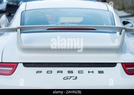 Il tedesco auto maker, Porsche. Foto Stock