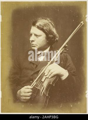 Julia Margaret Cameron. Il sig. Joseph Joachim. 1868. In Inghilterra. Albume stampare Foto Stock