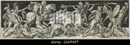 Etienne Delaune. Combatte e trionfi. 1538-1583. La Francia. Incisione su carta Foto Stock