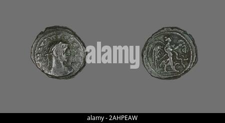 Antico romano. Tetradrachm (moneta) raffigurante l'imperatore Probo. 279 AD-280 annuncio. Alessandria. Miliardo Foto Stock