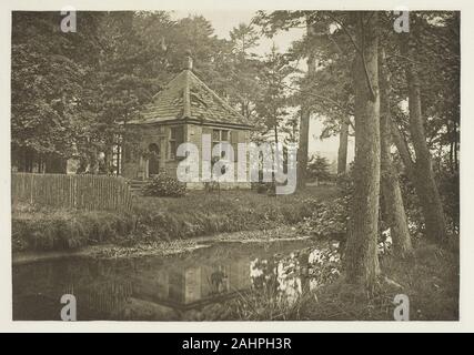 Peter Henry Emerson. Walton e cotone della casa di pesca, Beresford Dale. 1880-1888. In Inghilterra. Fotoincisione, piastra XLVIII dall'album il Compleat Angler o l'uomo contemplativo di ricreazione, Volume II (1888); edizione 109/250 Foto Stock