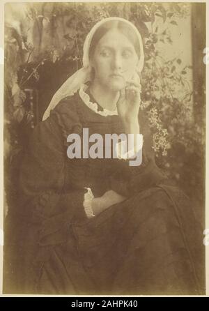 Julia Margaret Cameron. La sig.ra Herbert Duckworth. 1872. In Inghilterra. Albume stampare Foto Stock