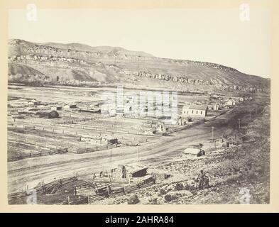 Andrew Joseph Russell. Coalville, Weber Valley, Utah. 1868-1869. Stati Uniti. Albume stampa, pl. XVIII dal sole di album di foto di Rocky paesaggio di montagna (1870) Foto Stock