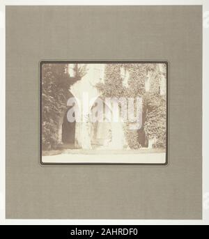 William Henry Fox Talbot. L'antica Sacrestia. 1845. In Inghilterra. Salate stampa della carta Foto Stock